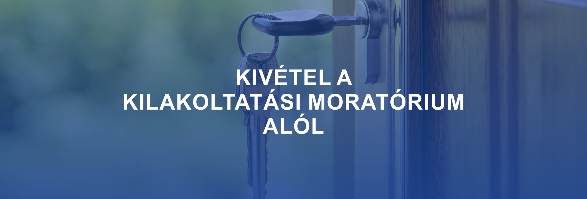kilakoltatási mratórium