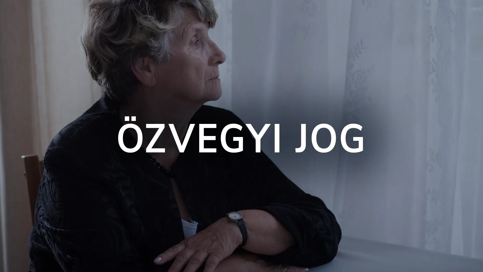 Az özvegyi jog szabályairól
