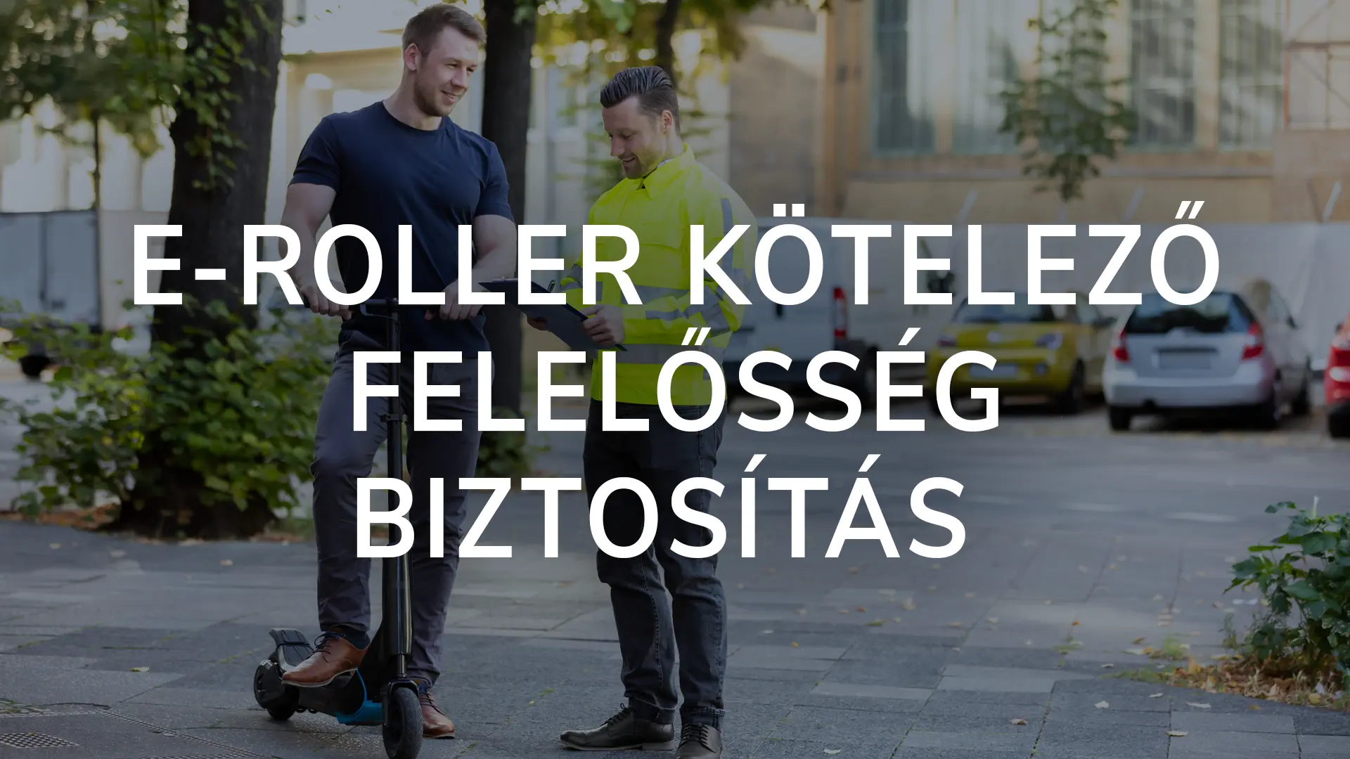 Elektromos rollerre is kötelező a felelősség biztosítás július 16-tól