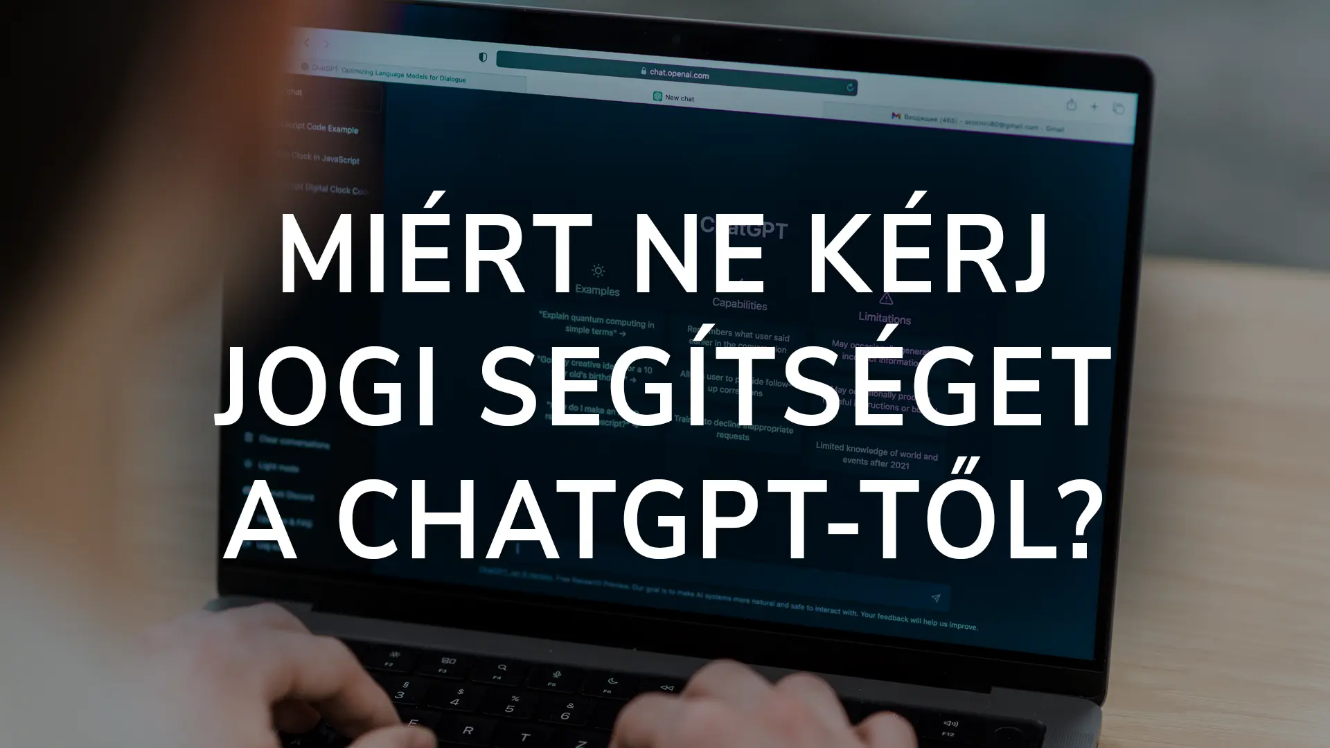 Chatgpt használata jogi segítségként? - itt van öt ok, hogy miért NE tedd!