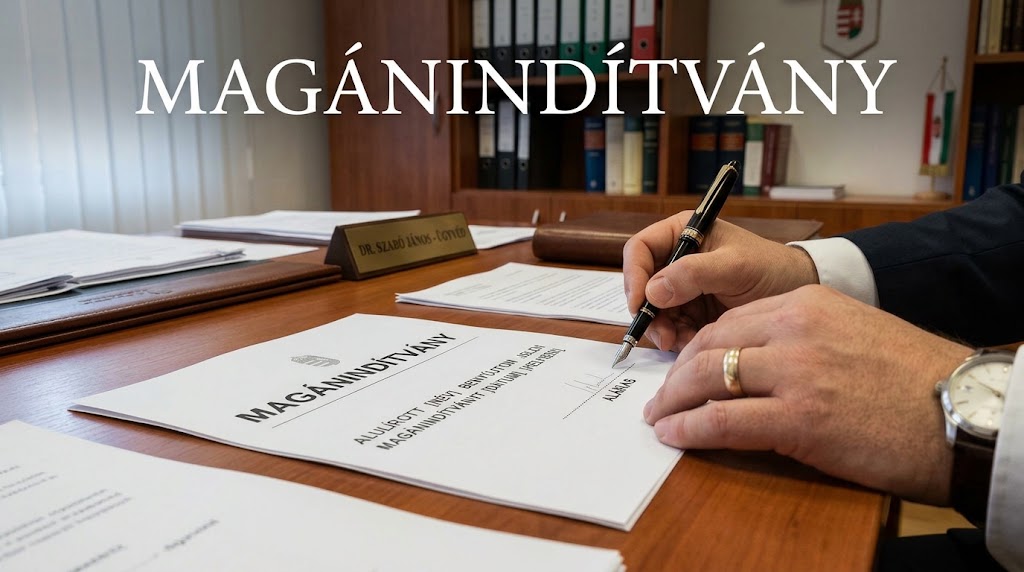 Magánindítvány, valamint a magánvádas eljárás
